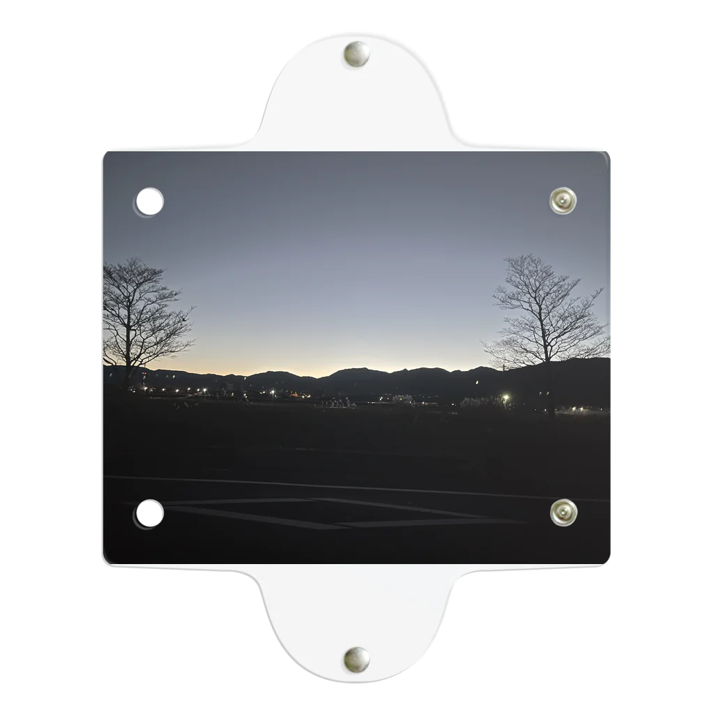 2929gawDesignShop358のEarly winter sunrise Clear Multipurpose Case