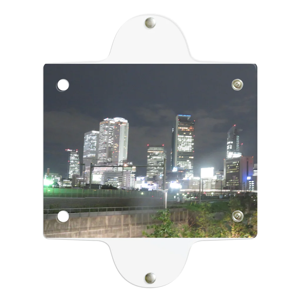 ミラくまの名古屋の夜景セカンドversion Clear Multipurpose Case