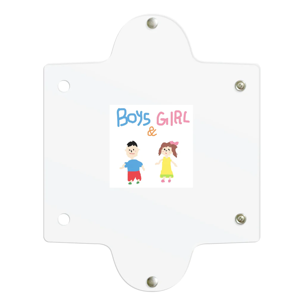 絵が下手な人。のBoys & Girls クリアマルチケース