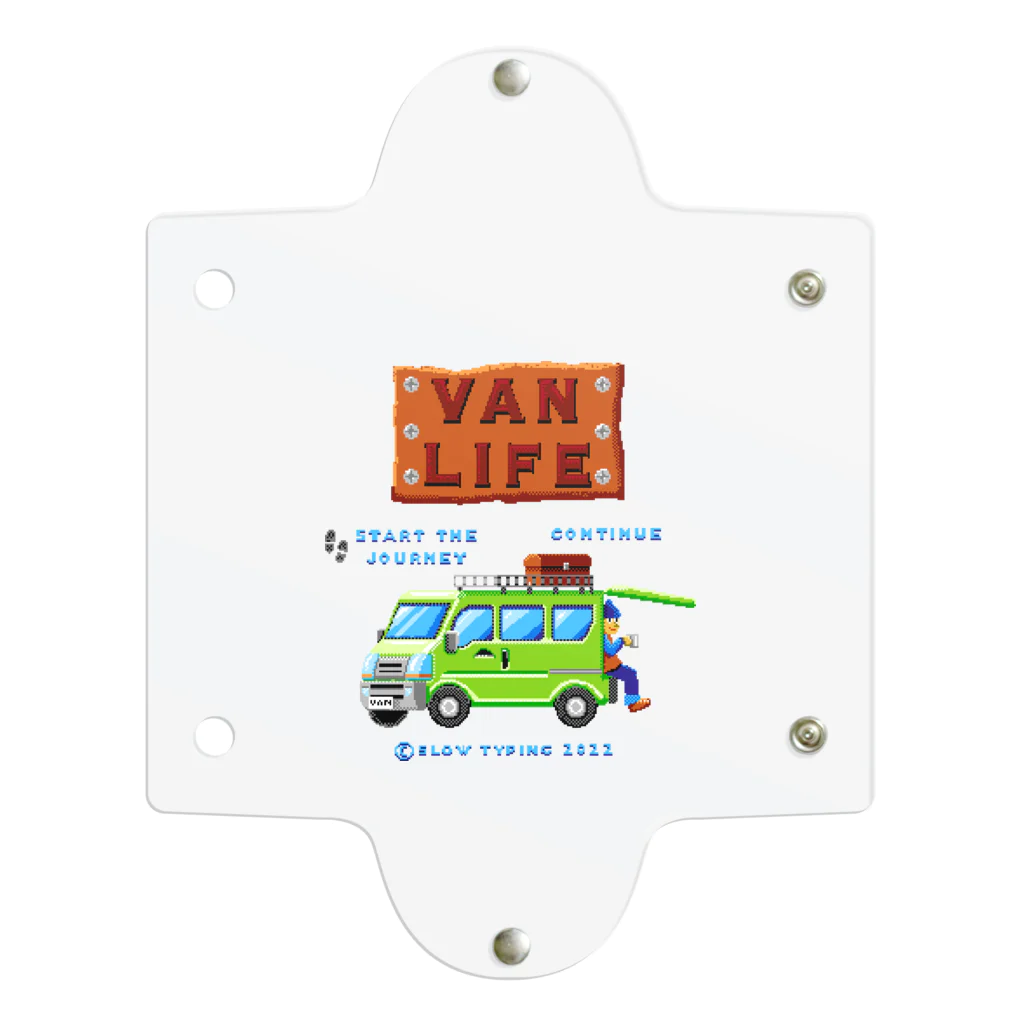 スロータイプ書店 Slowtype BooksのVAN LIFE バンライフ 257 クリアマルチケース