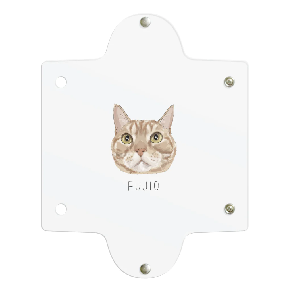 みきぞーん｜保護猫 ミッキー画伯と肉球とおともだちのfujio Clear Multipurpose Case