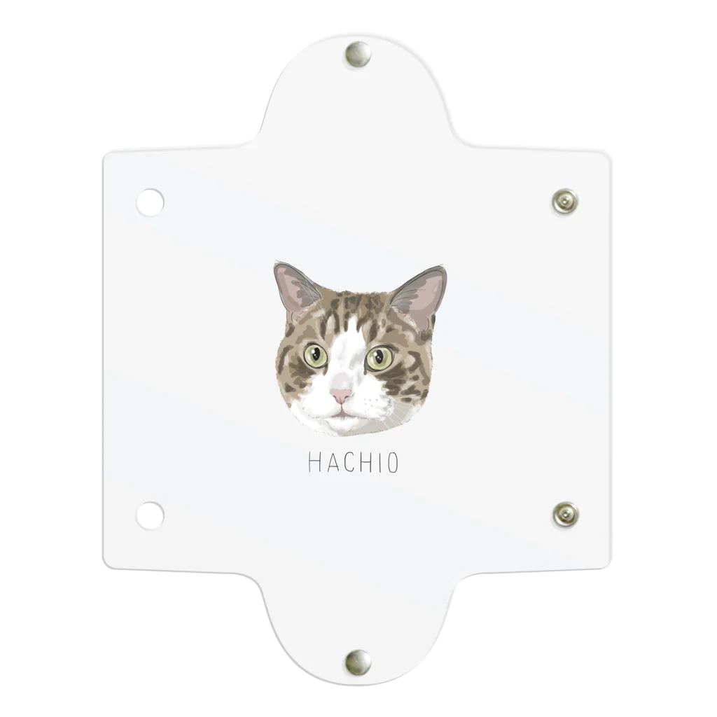 みきぞーん｜保護猫 ミッキー画伯と肉球とおともだちのhachio Clear Multipurpose Case