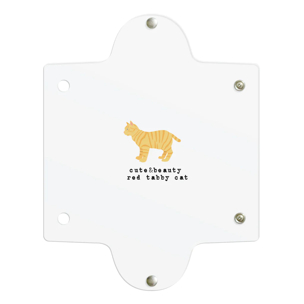 orange_honeyの猫1-5 茶トラ猫 Clear Multipurpose Case