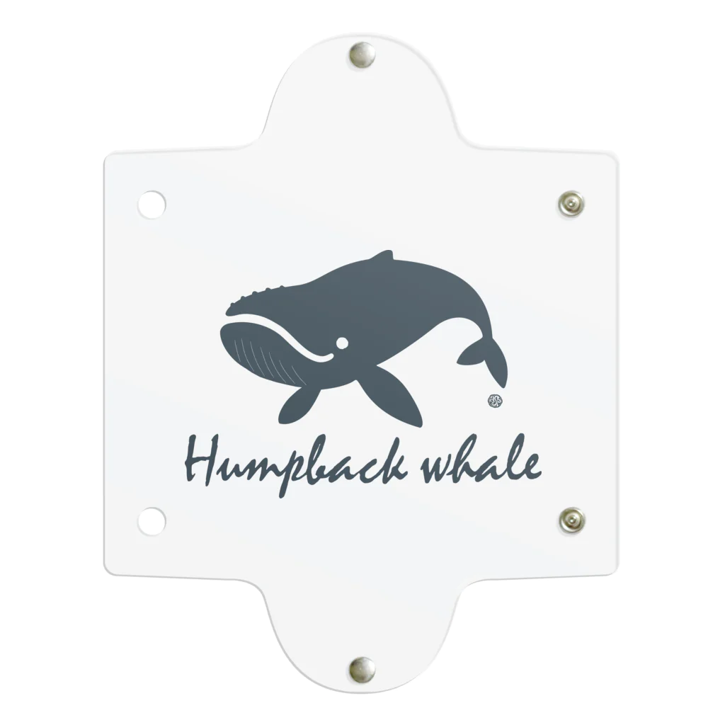 Atelier Pomme verte のHumpback whale22 Clear Multipurpose Case