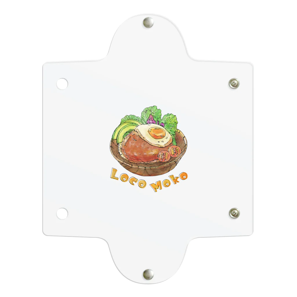 huroshikiのロコモコ/Loco Moko Clear Multipurpose Case