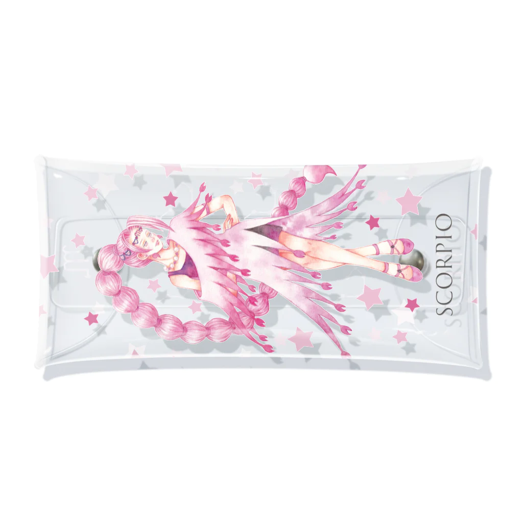 kazuyo online store【suzuri】　　　　　　　　　　　　　　　　　　　　　　　　　　　　　　　　　　　　　　　　　　　　　　　　　　　　　　　　　　　　　　　　のScorpio【蠍座】 Clear Multipurpose Case