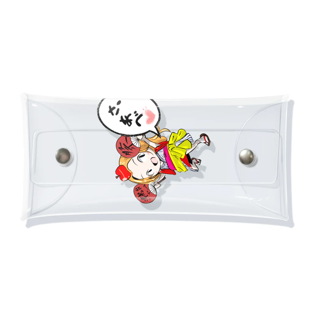 【公式】津軽弁ガールあんな 応援グッズ🍎の津軽弁ガールあんな🍎【公式アイテム】 Clear Multipurpose Case