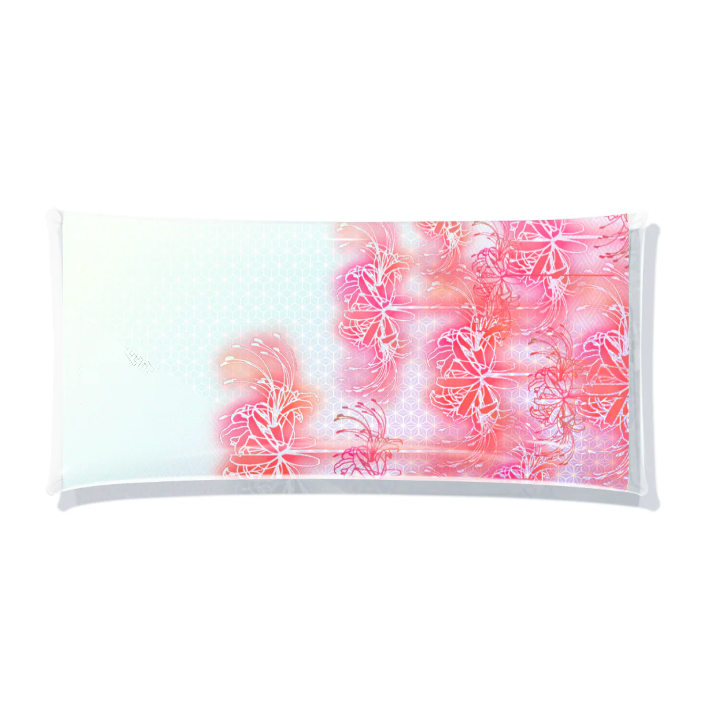 綾錦工房 りこりすの曼珠沙華 - 朧 【黄昏】群 Clear Multipurpose Case