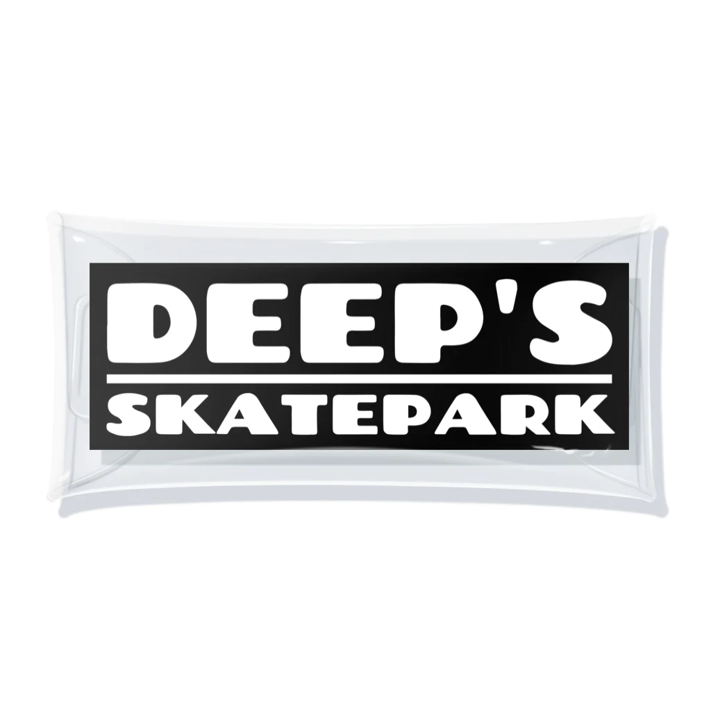 DEEP'S SKATEPARKのDeeps Clear Multipurpose Case