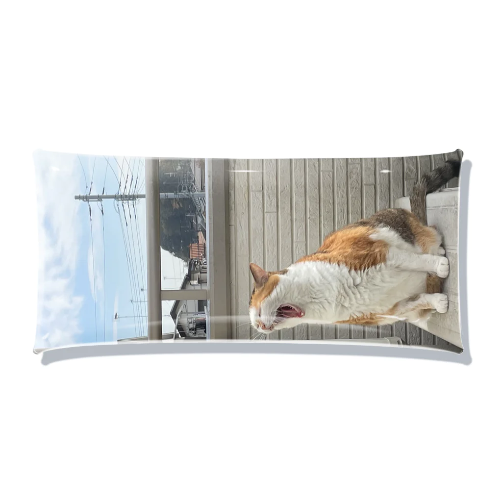 Relaxed moodの1日のはじまりはじまり猫ver Clear Multipurpose Case