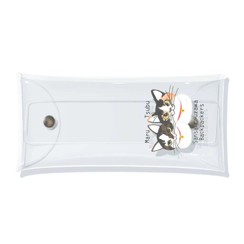 Sansan YuzawaのTsubu and Maru Clear Multipurpose Case