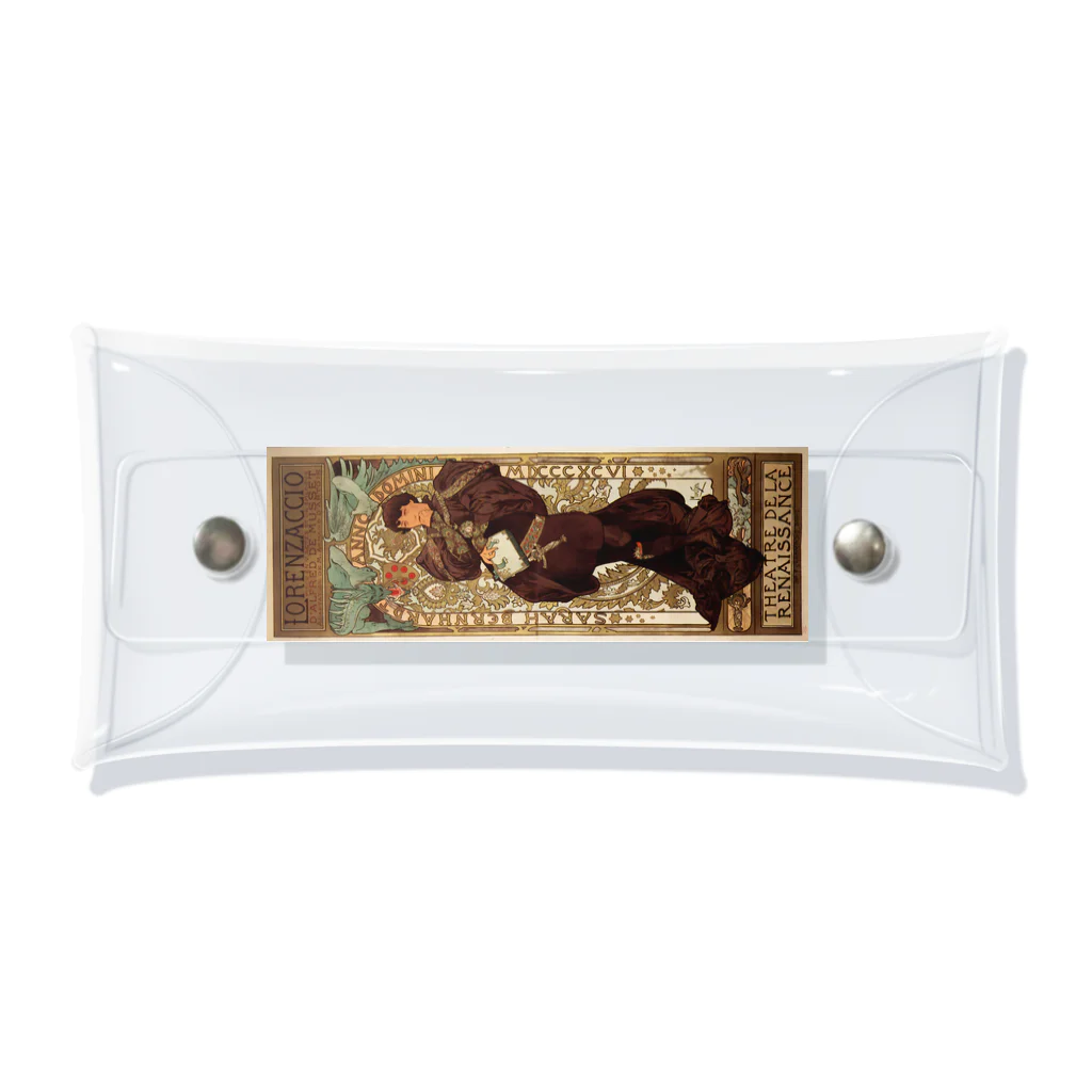 artgalleryのMucha - Lorenzaccio Clear Multipurpose Case