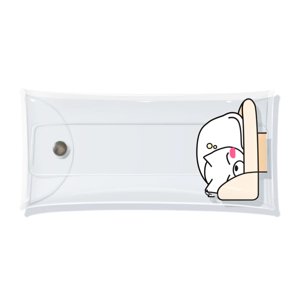 BADCAT GOODS SHOPのキャットタワーのてっぺん Clear Multipurpose Case