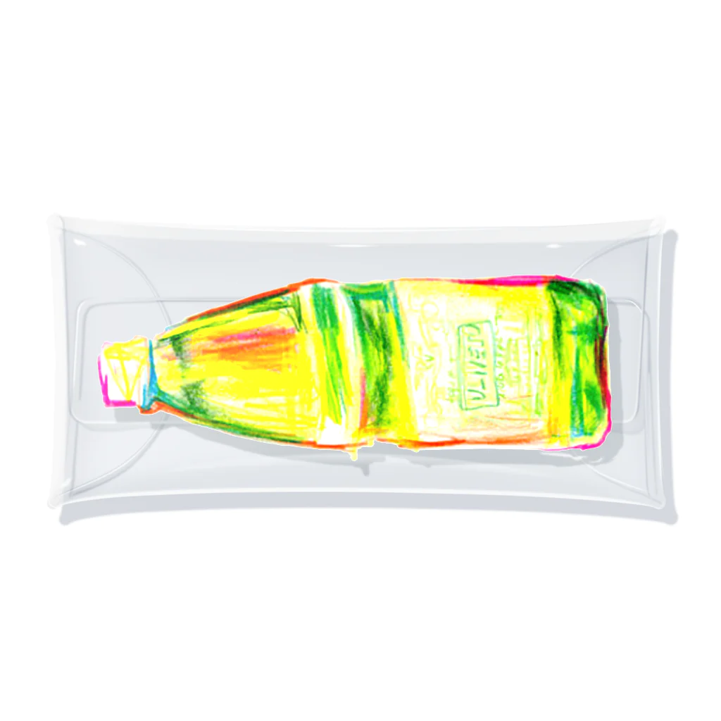 design yanagiの緑のペットボトル Clear Multipurpose Case