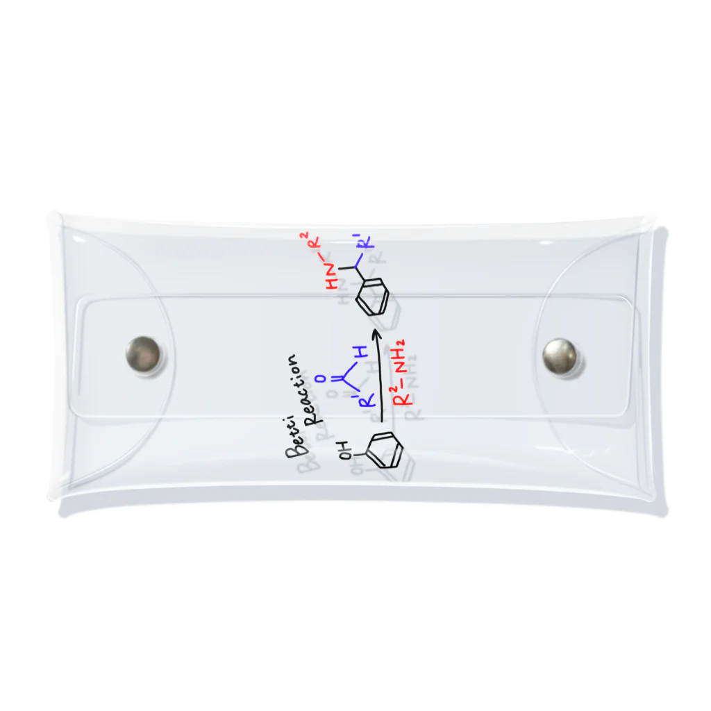 Rakugaki SanのBetti reaction Clear Multipurpose Case