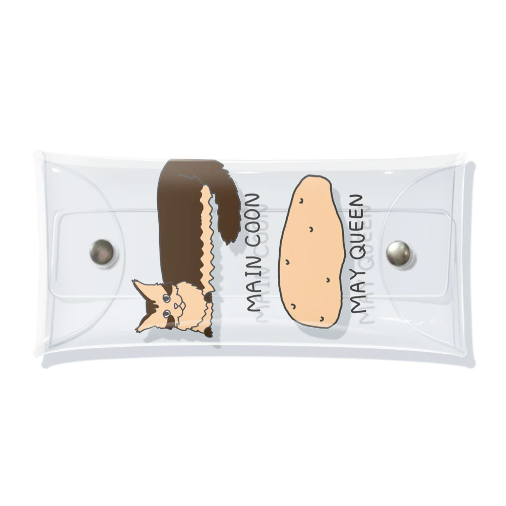ハルサメチョコレトのメインクーン•メークイン1 クリアマルチケース