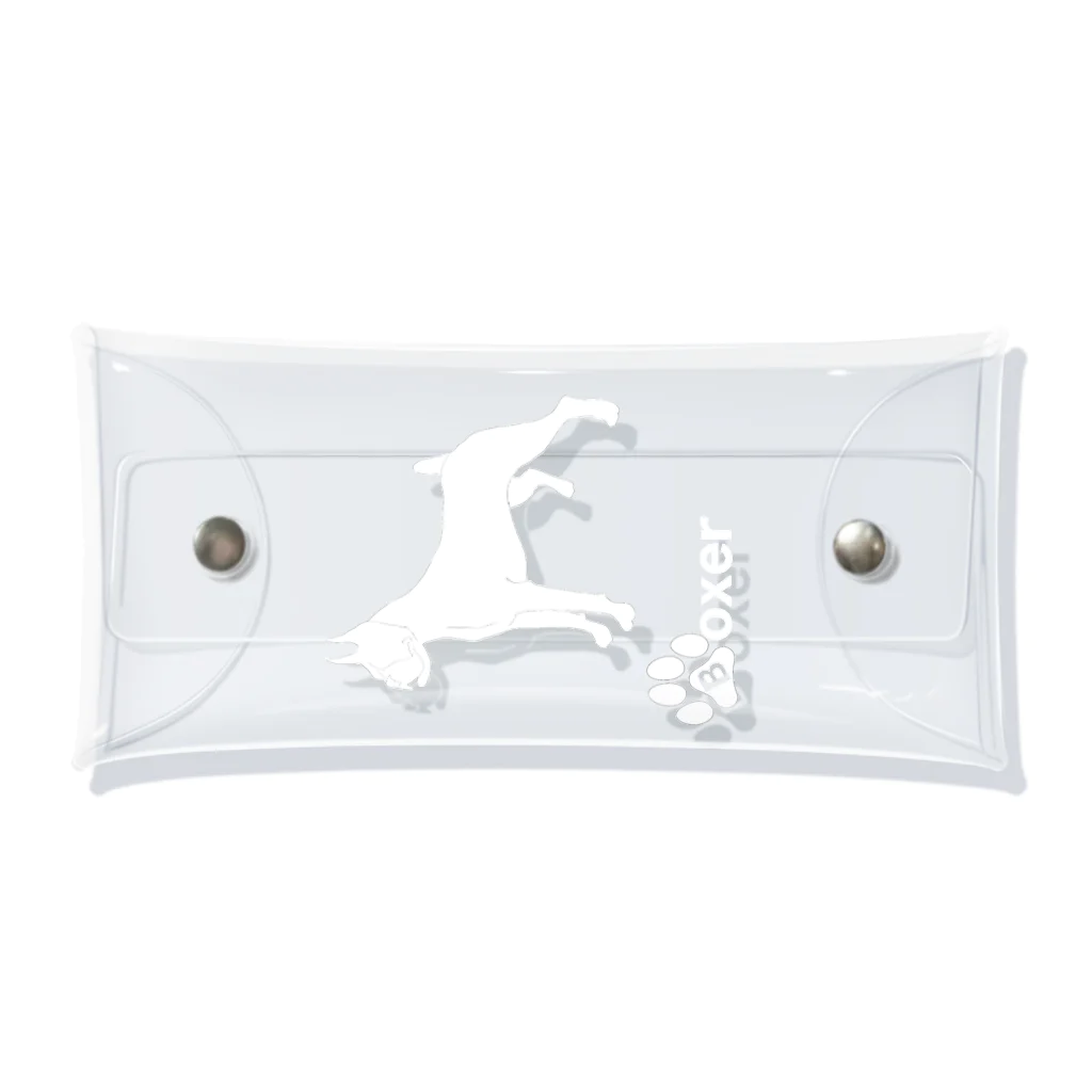 bow and arrow のボクサー Clear Multipurpose Case