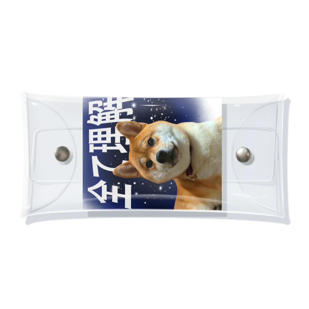 ライダーの全てを理解した柴犬 Clear Multipurpose Case