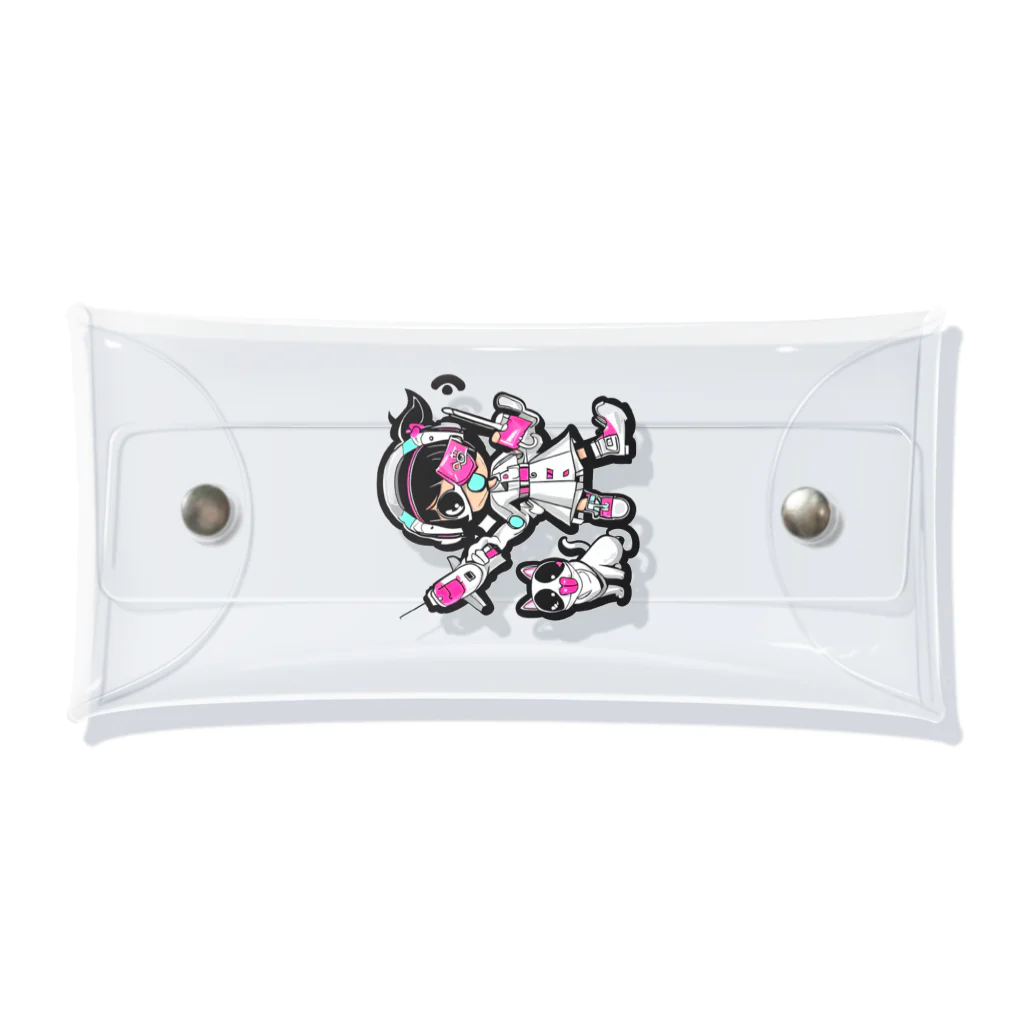 CuteCombatのCuteCombat_nurse(ナース)_ver.001 Clear Multipurpose Case