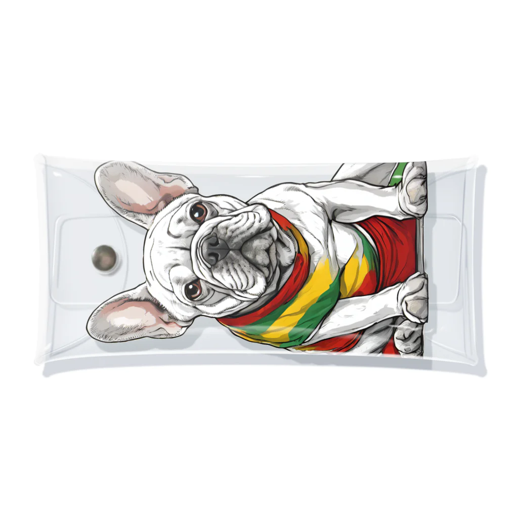 Frenchie-Rasta DoggのFrenchie-Rasta Dogg Clear Multipurpose Case