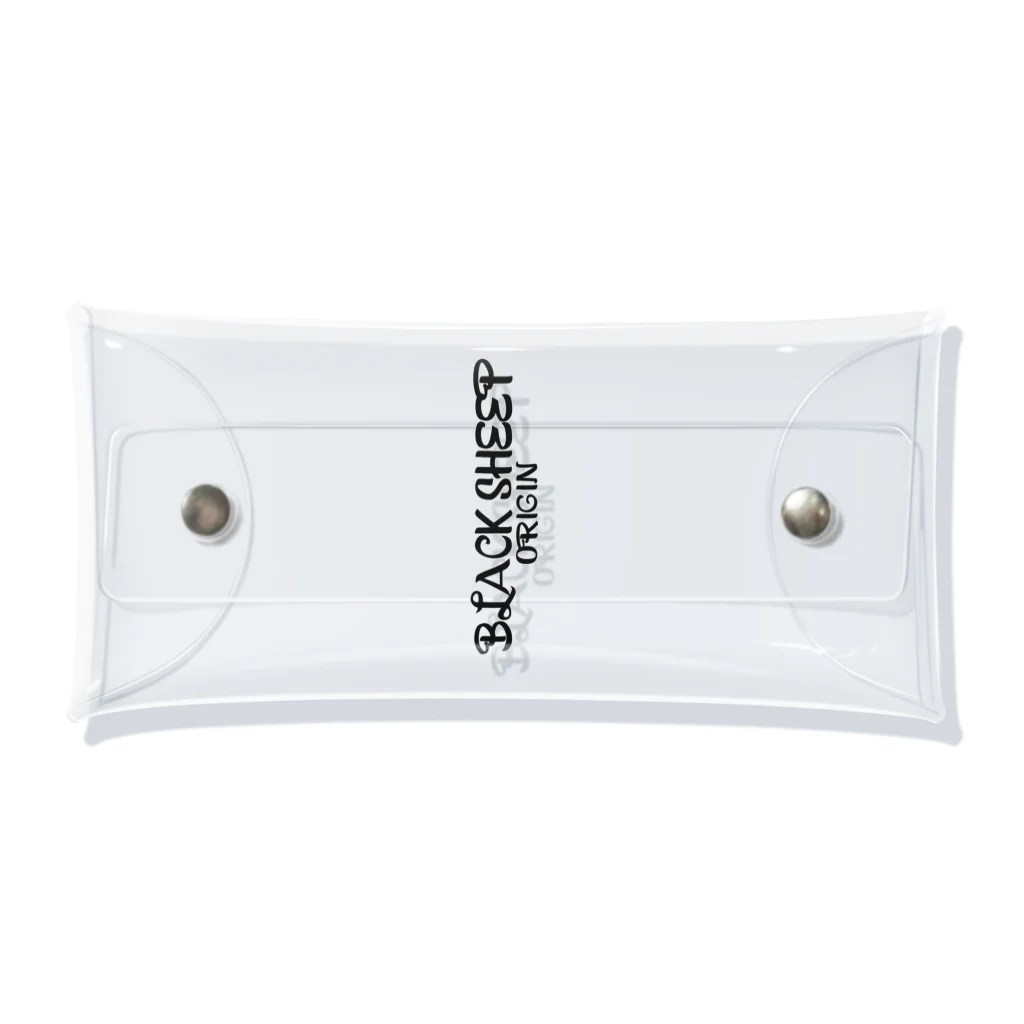 BLACK SHEEP ORIGIN SUZURI SHOPのBLACK SHEEP ORIGIN Clear Multipurpose Case