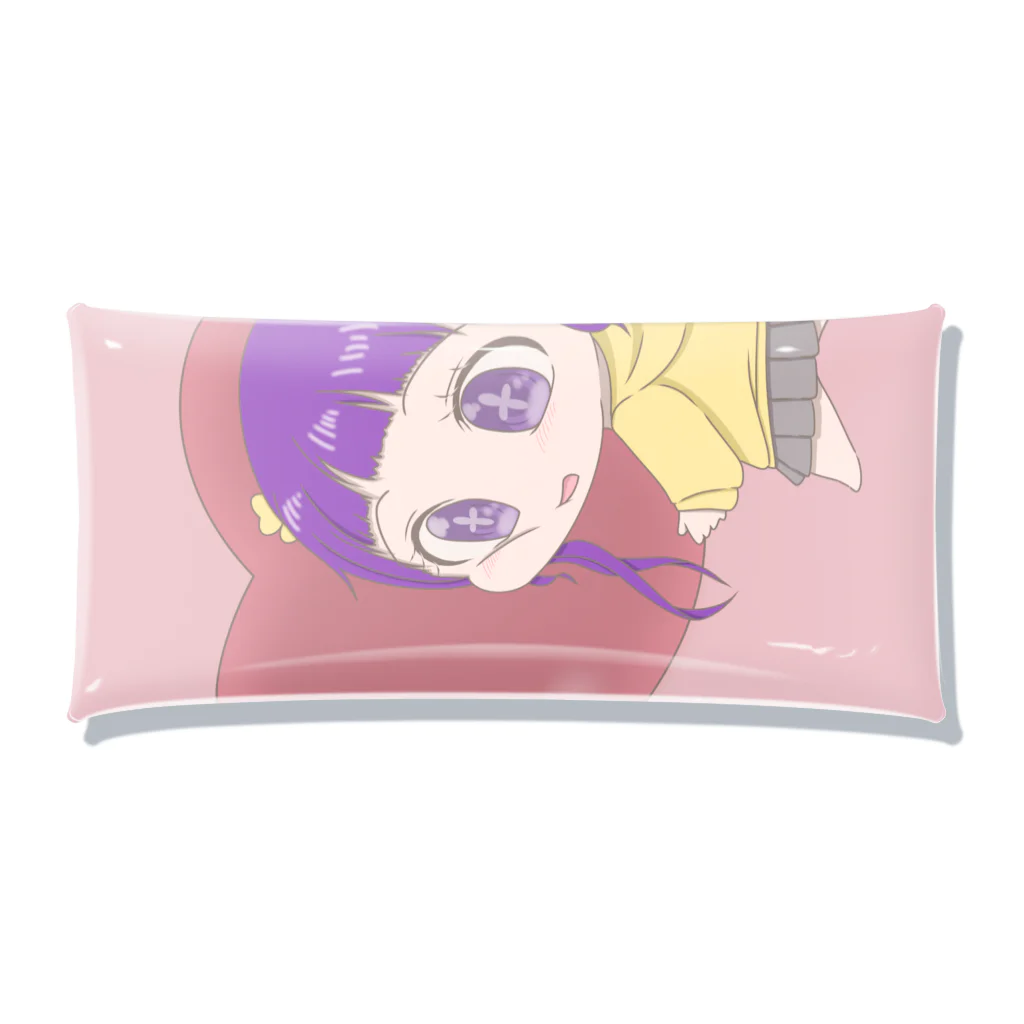 suzumisouの女の子 りんちゃん Clear Multipurpose Case