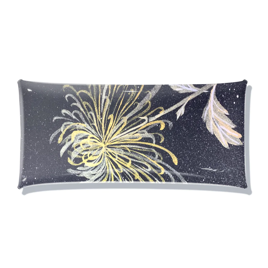 KEIKO's art factoryの菊　2023 Clear Multipurpose Case