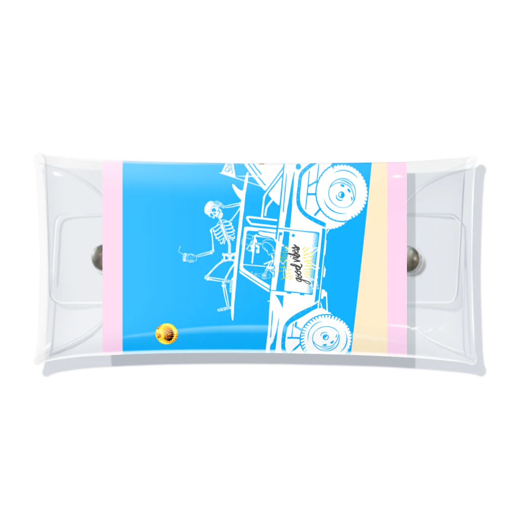 BobkachieeLennonのBEACH４ Clear Multipurpose Case