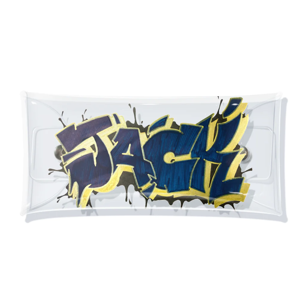 EのJACK Graffiti クリアマルチケース