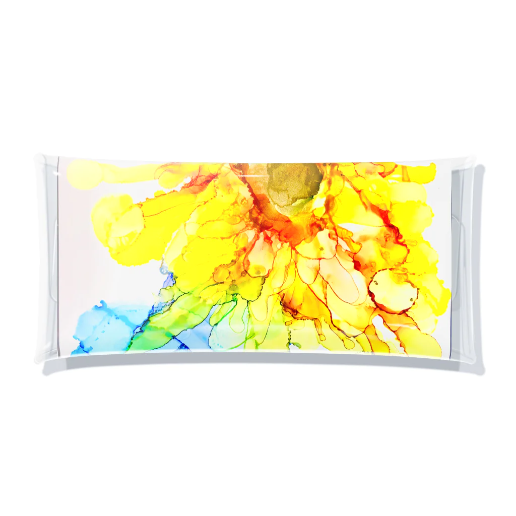 kohaku_no.5のsunflower Clear Multipurpose Case