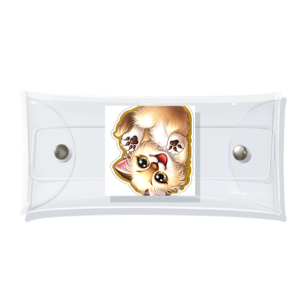 子猫カーニバルの子猫LINEスタンプ Clear Multipurpose Case