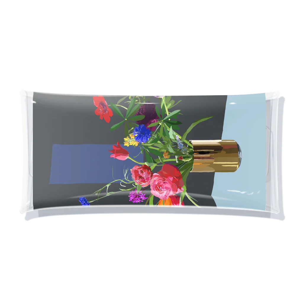 yukikopterの春の花　night Clear Multipurpose Case