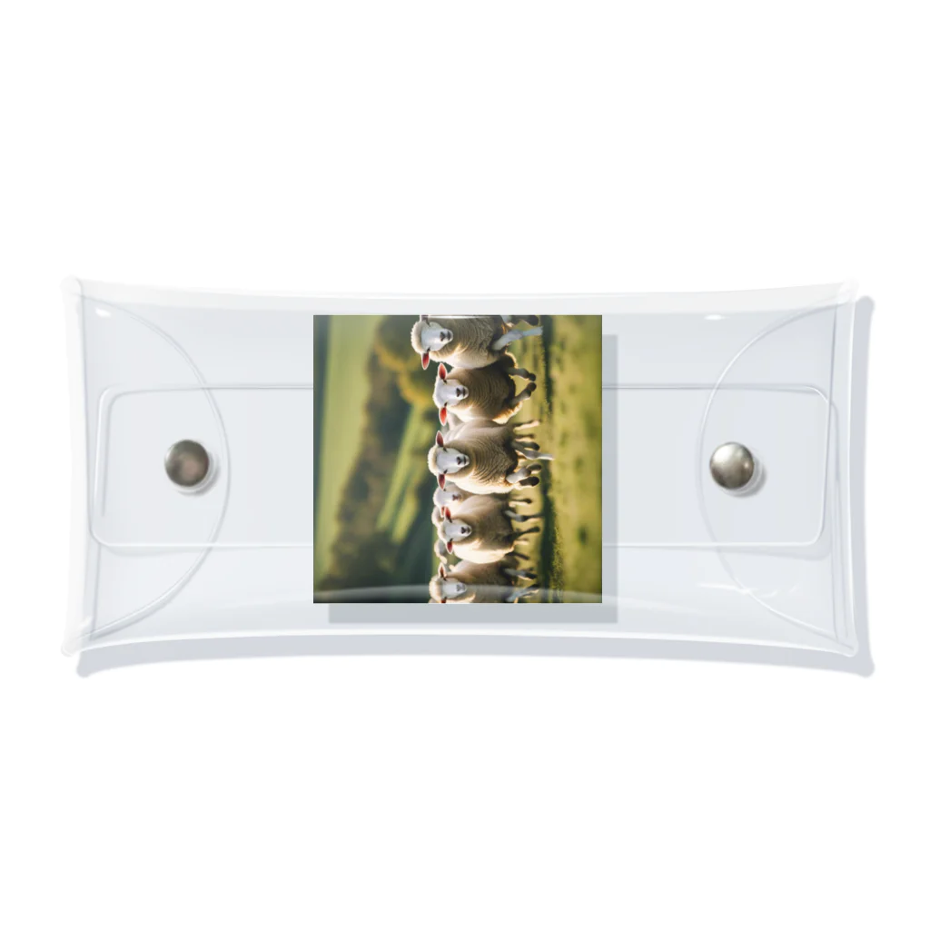 artworks358の羊の援軍 Clear Multipurpose Case