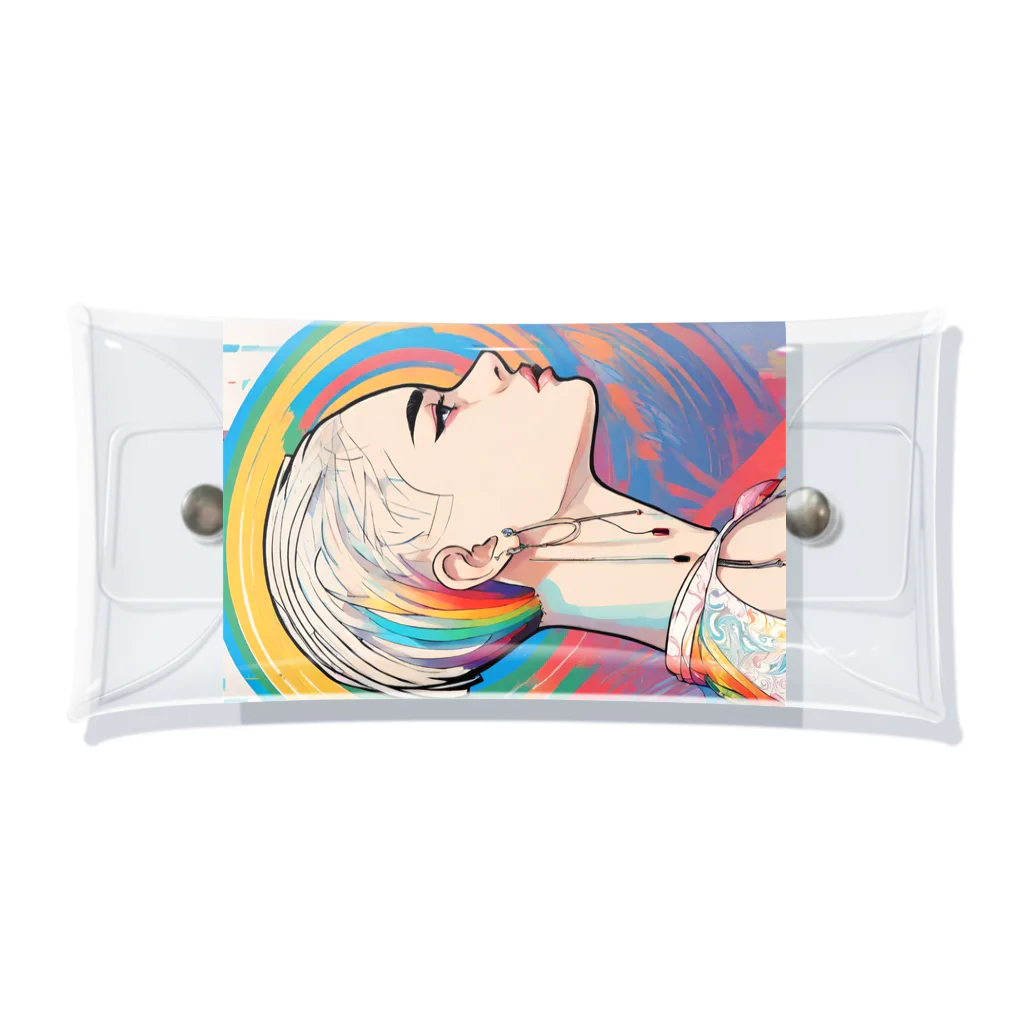 LGBTQ-の多様性 Clear Multipurpose Case