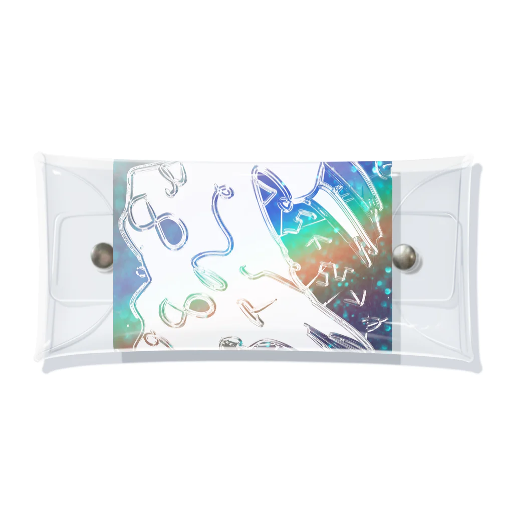 エネハピる〜🫧✨の自然✨🗻🌿‬ エネルギー♪ Clear Multipurpose Case