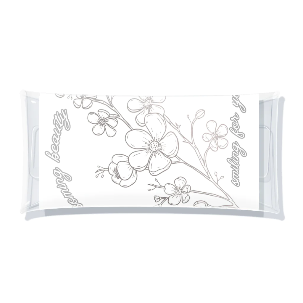 Kotoha-shopの桜の花言葉 Clear Multipurpose Case