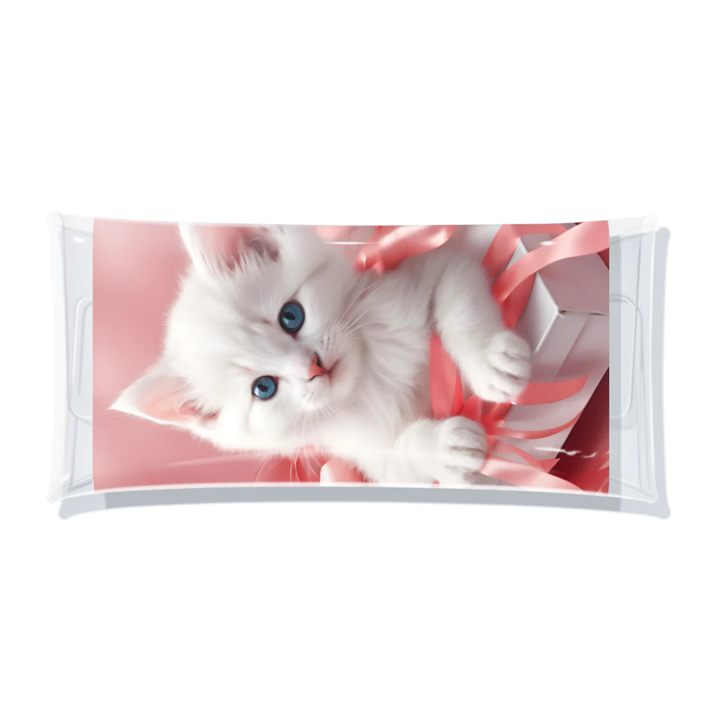 coco...の姫ねこ Clear Multipurpose Case