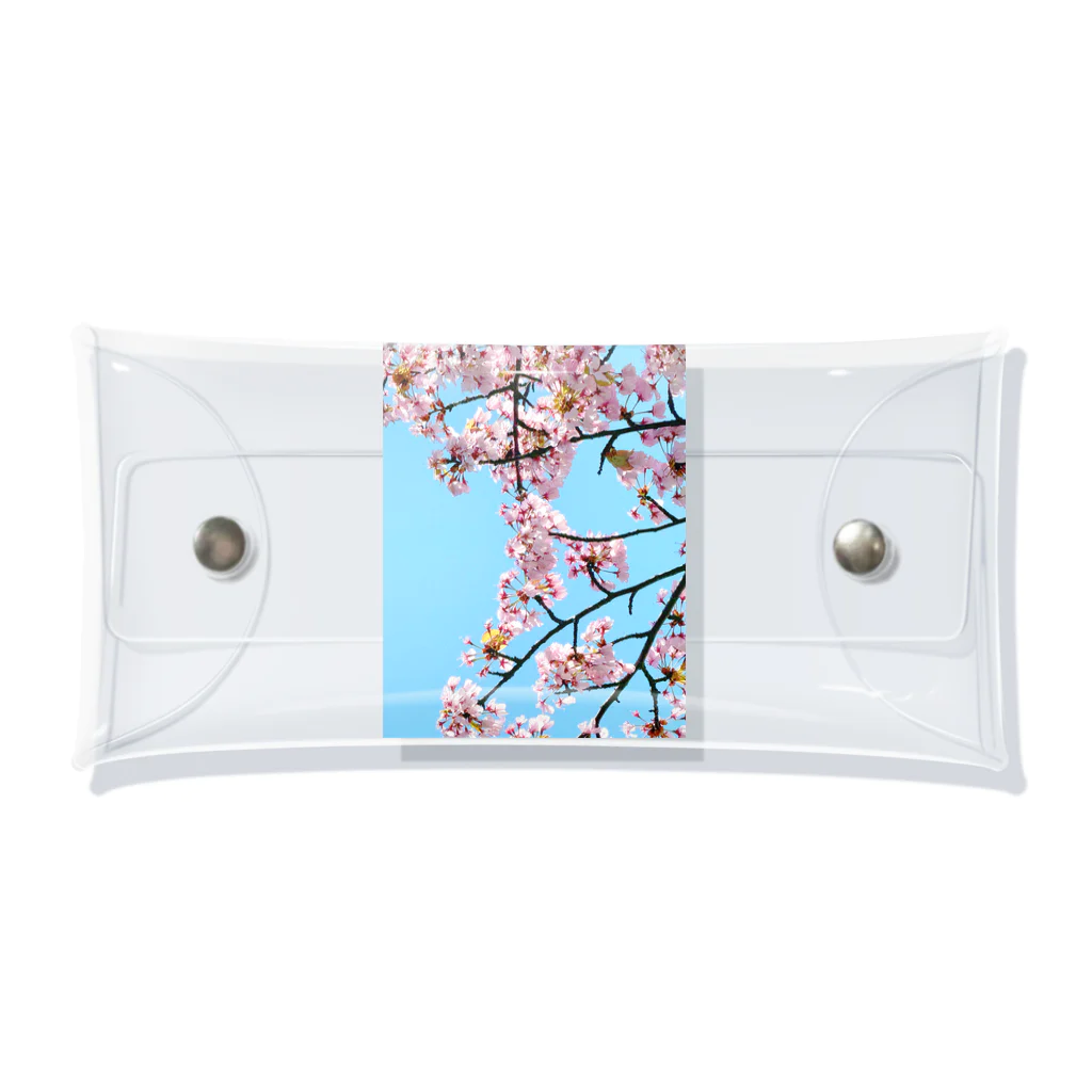 atelier_lapislazuliの桜と空 クリアマルチケース
