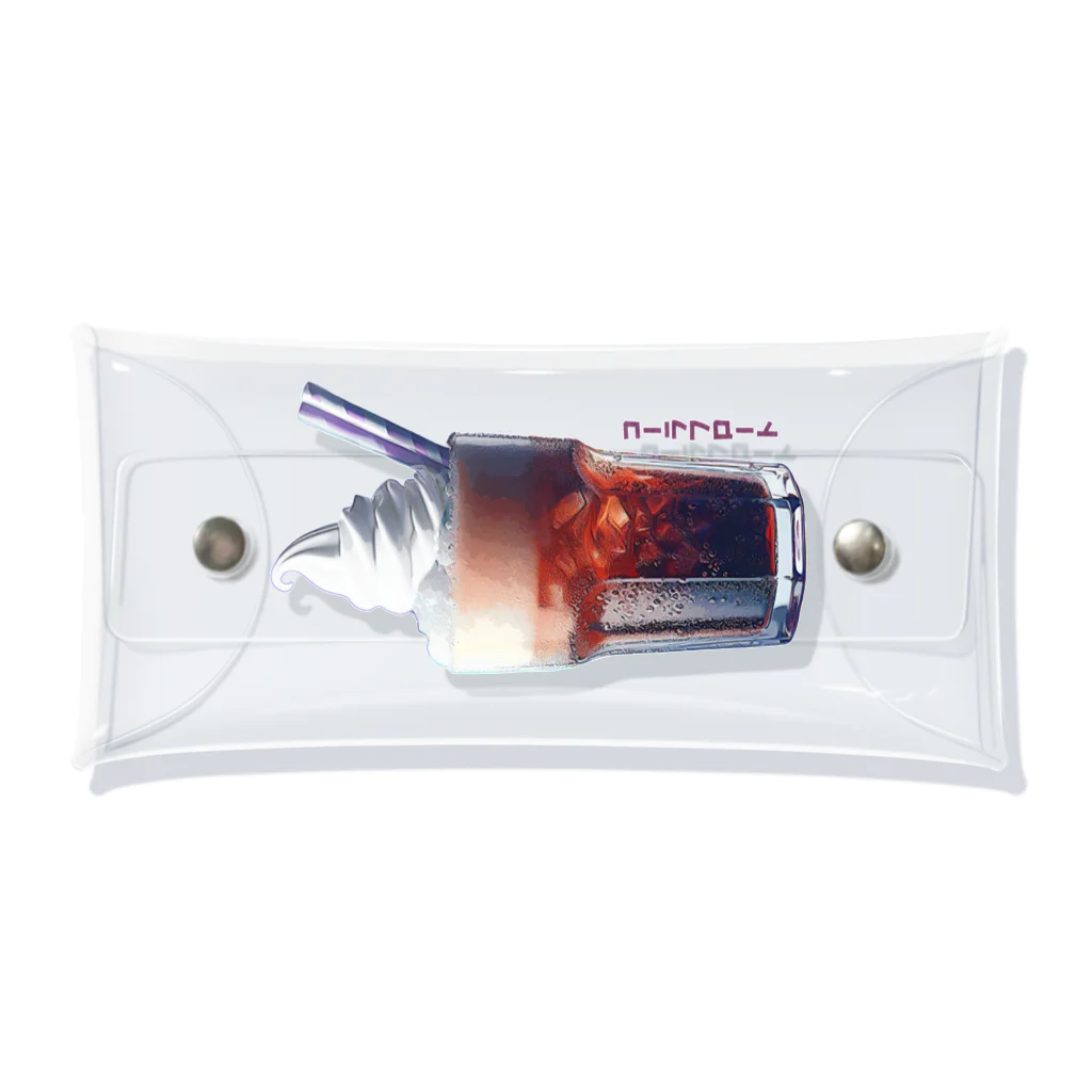 脂身通信Ｚのコーラフロート_240604 Clear Multipurpose Case