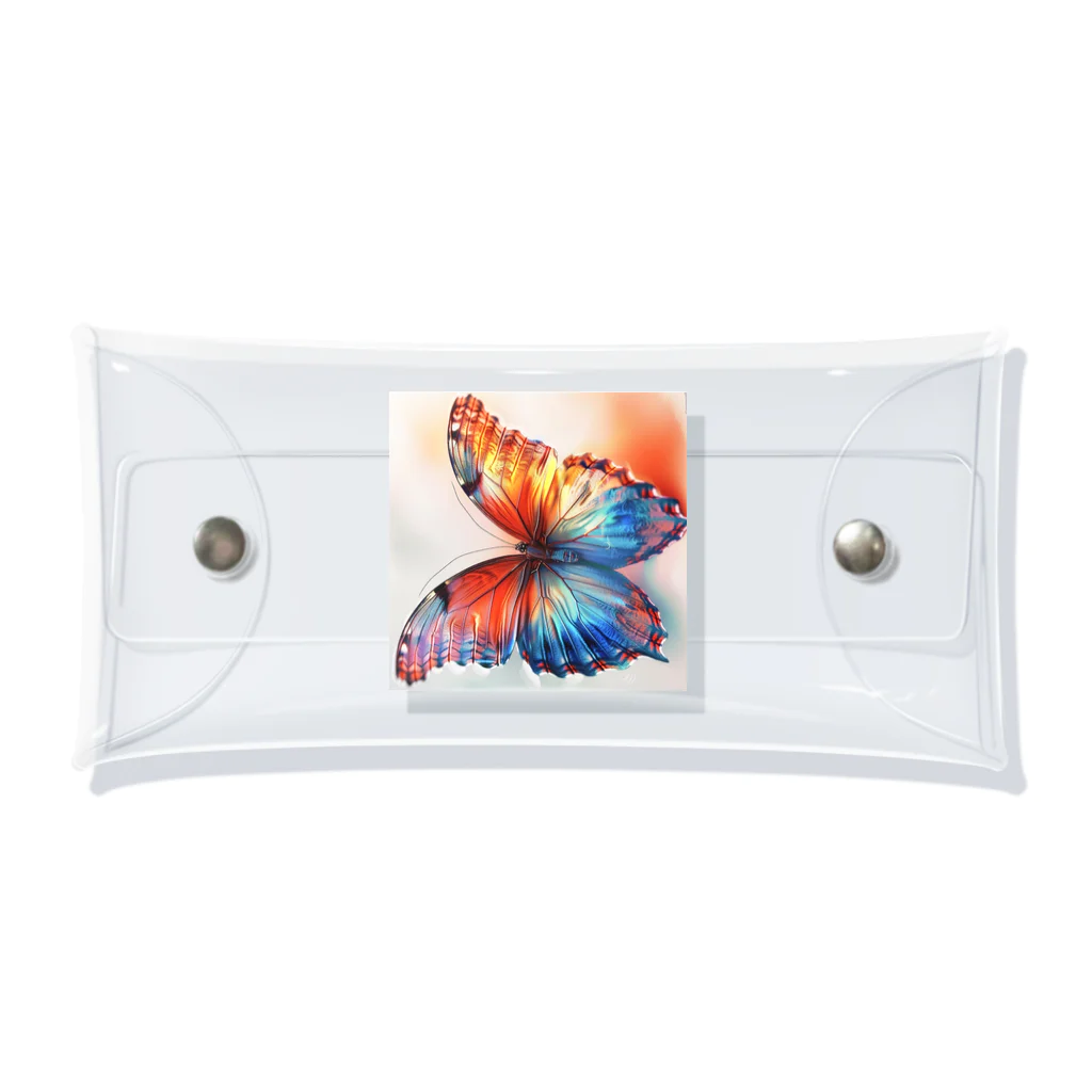 EHMforyouの美しい蝶　変容　導き　輝き Clear Multipurpose Case