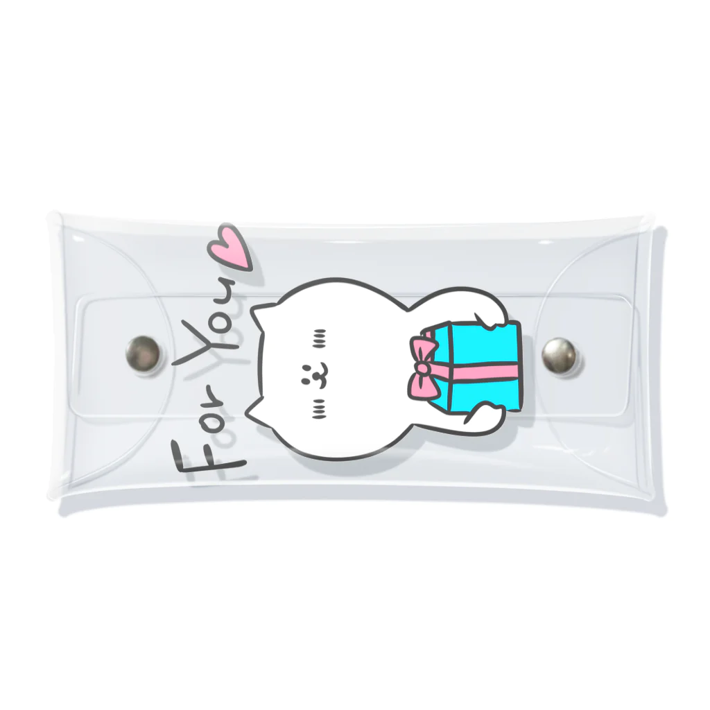 kuraokurakoのねこころこ。 Clear Multipurpose Case