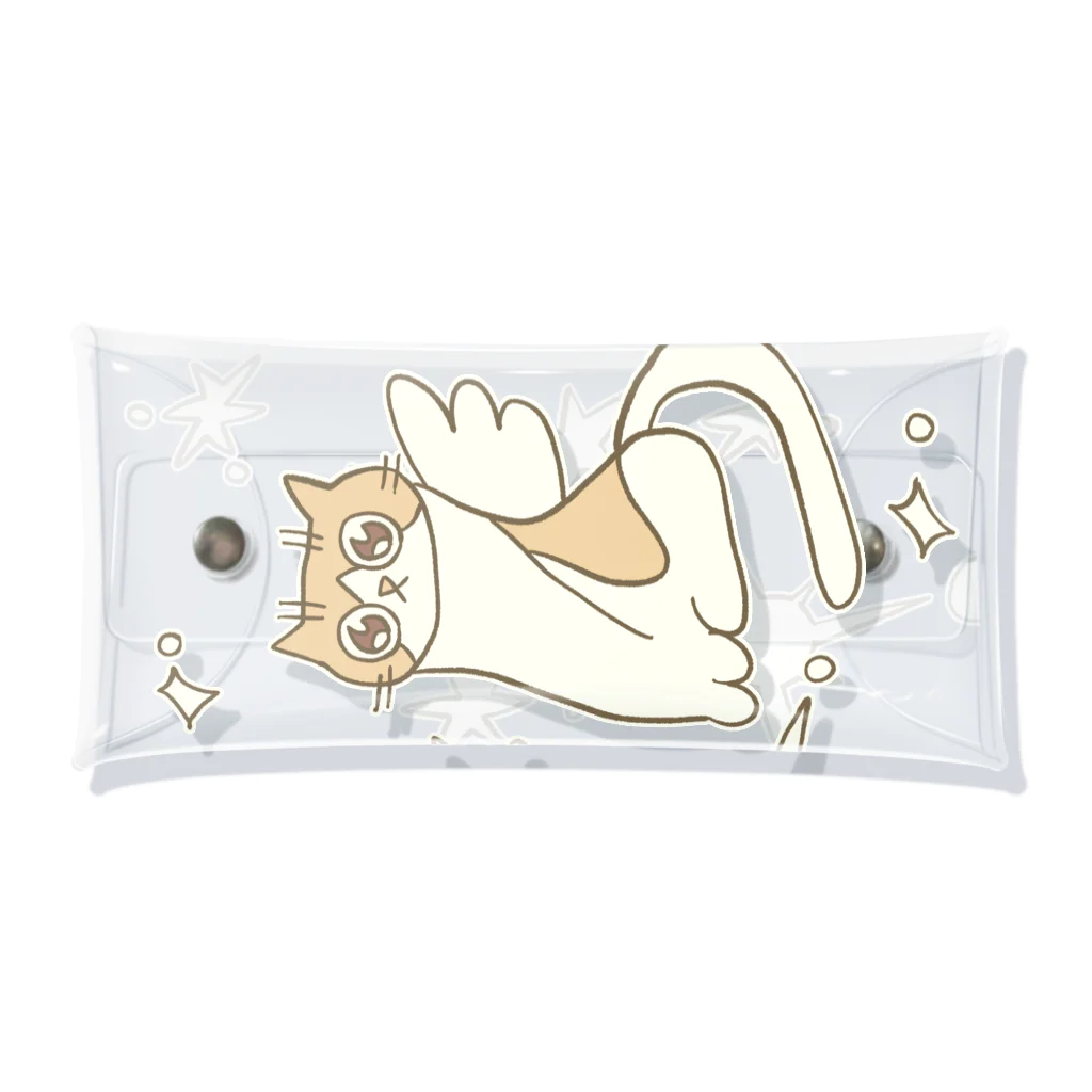 わをるぬの空飛ぶ猫のにゃりー Clear Multipurpose Case