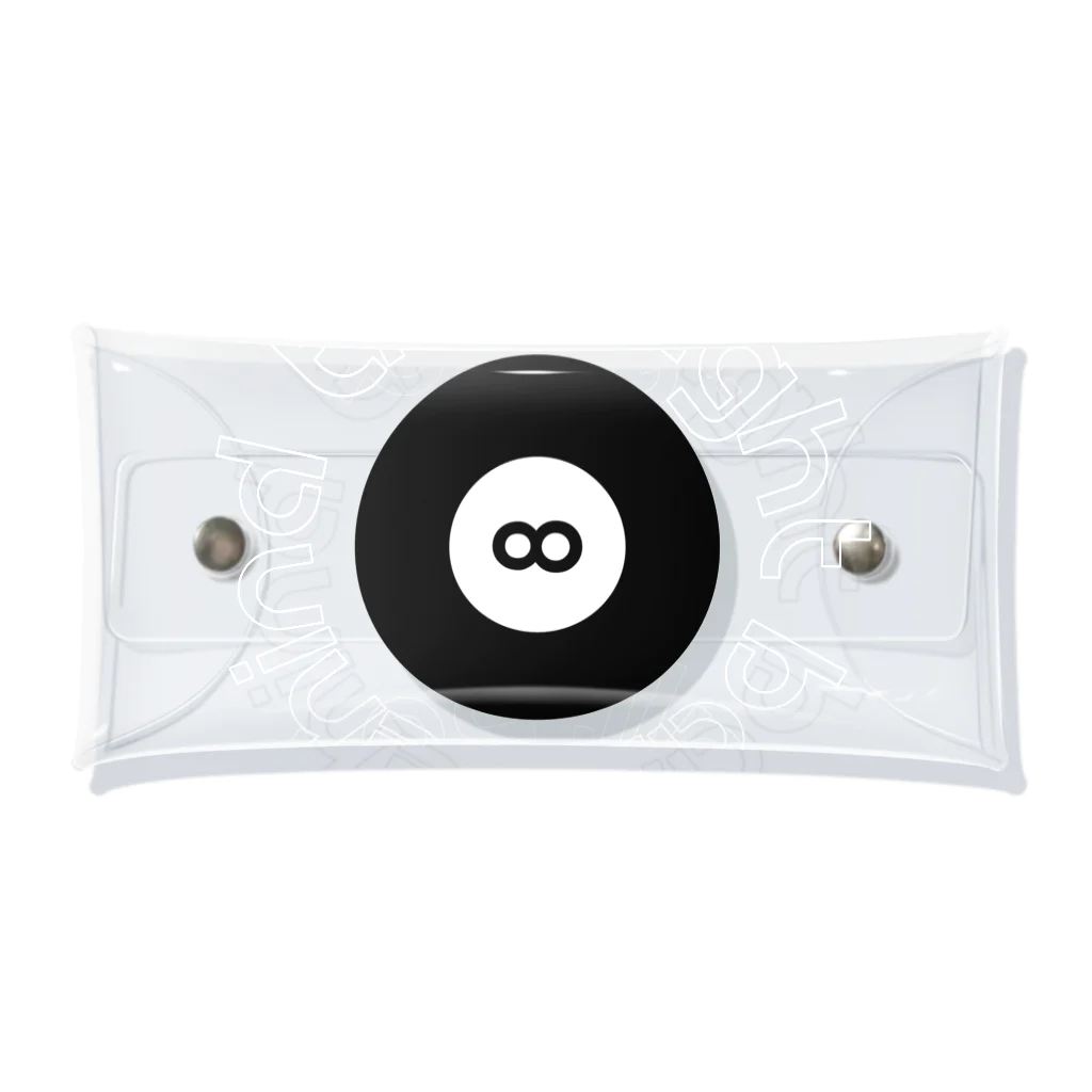 psssonの8ball Clear Multipurpose Case