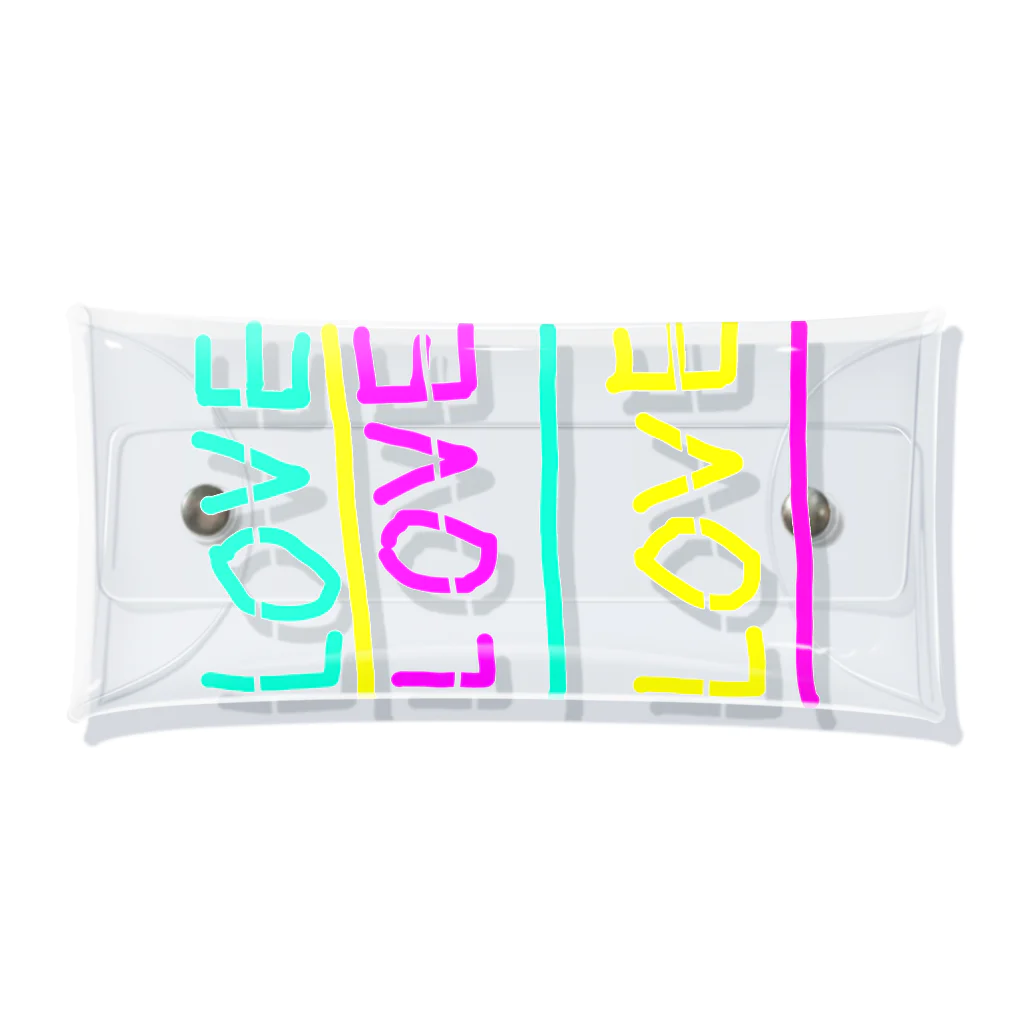 nonomamaのlove サマー Clear Multipurpose Case