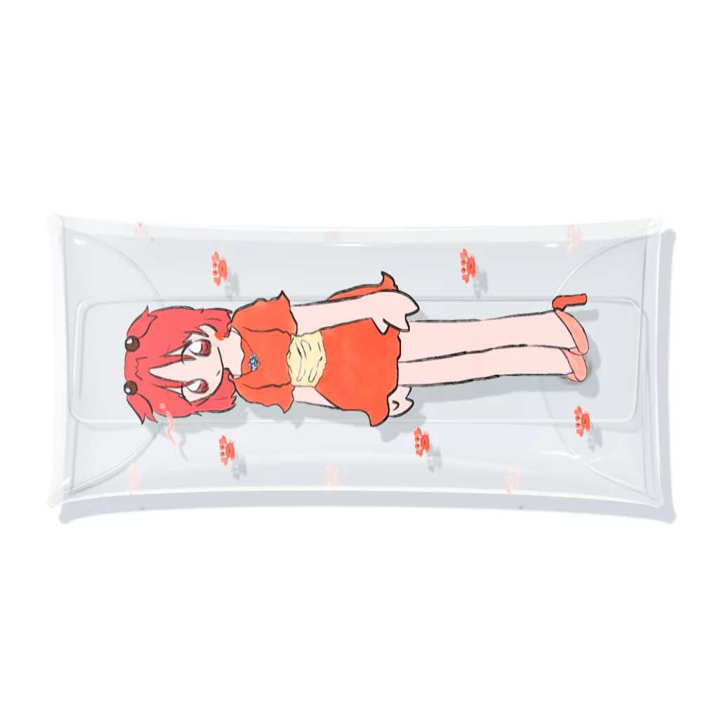 みけのエビ娘 Clear Multipurpose Case