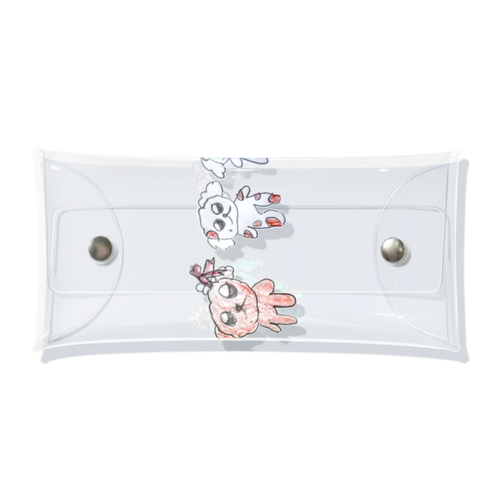 samiのわんまる Clear Multipurpose Case