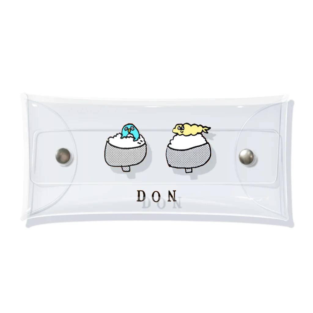 のろいぬのDon Clear Multipurpose Case