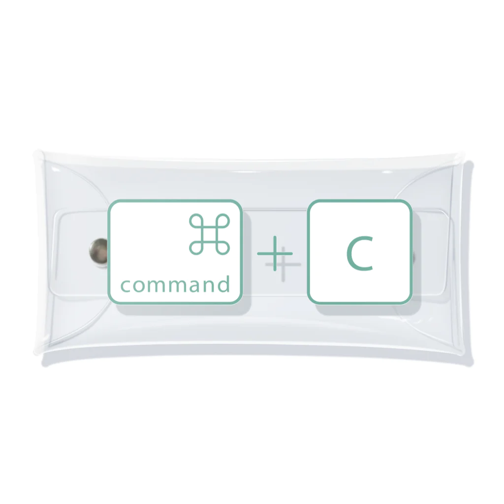 めんのcommand+z Clear Multipurpose Case