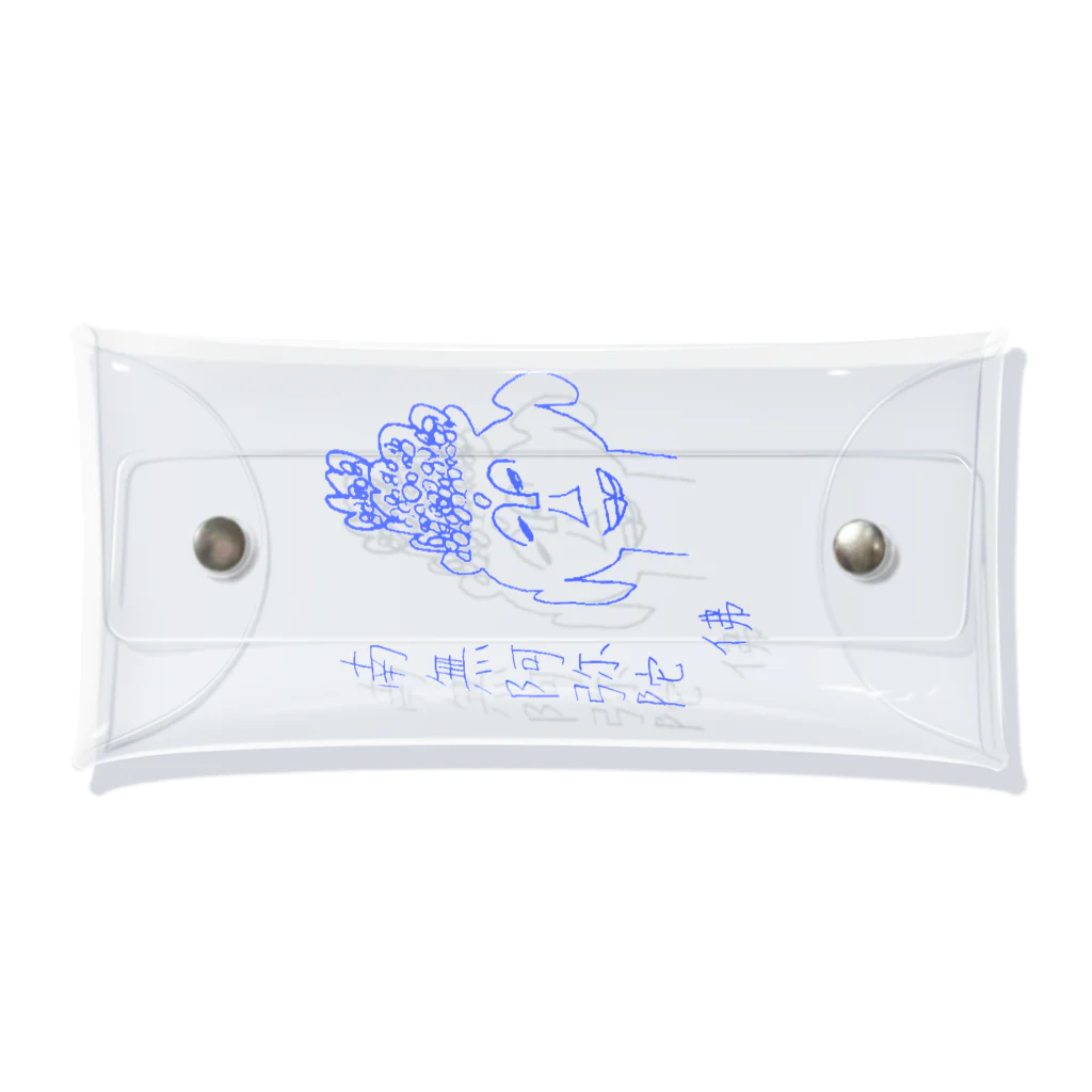 京都 龍岸寺 のあみださま Clear Multipurpose Case