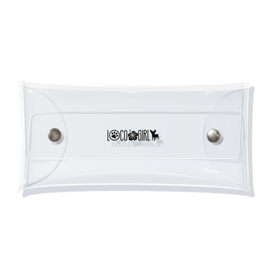 ALOHABOY&LOCOGIRLのLOCOちゃん2 Clear Multipurpose Case